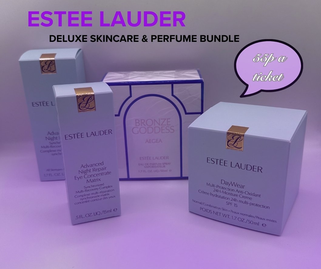 Won ESTEE LAUDER DELUXE SKINCARE & PERFUME BUNDLE