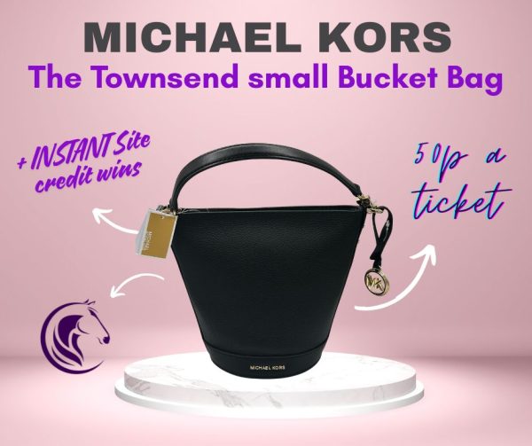 The MICHAEL KORS Townsend Bucket bag + INSTANT Site credit wins
