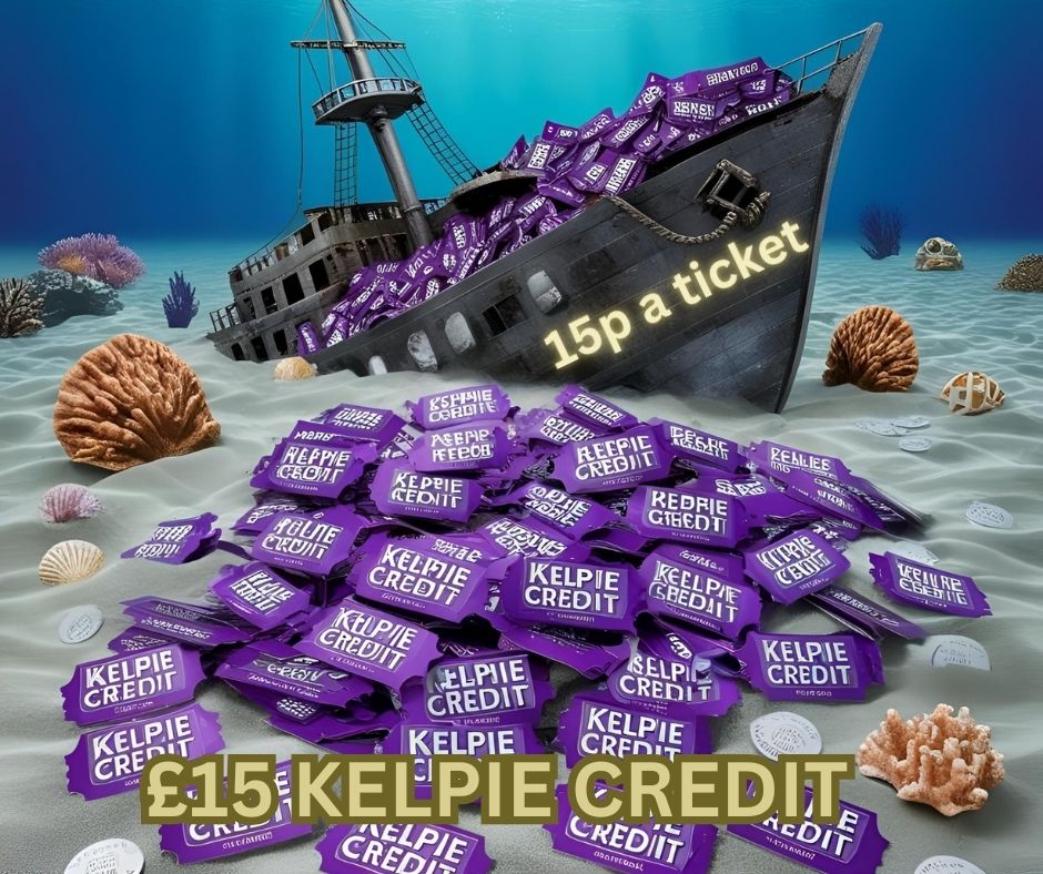Won £15 Kelpie Credit